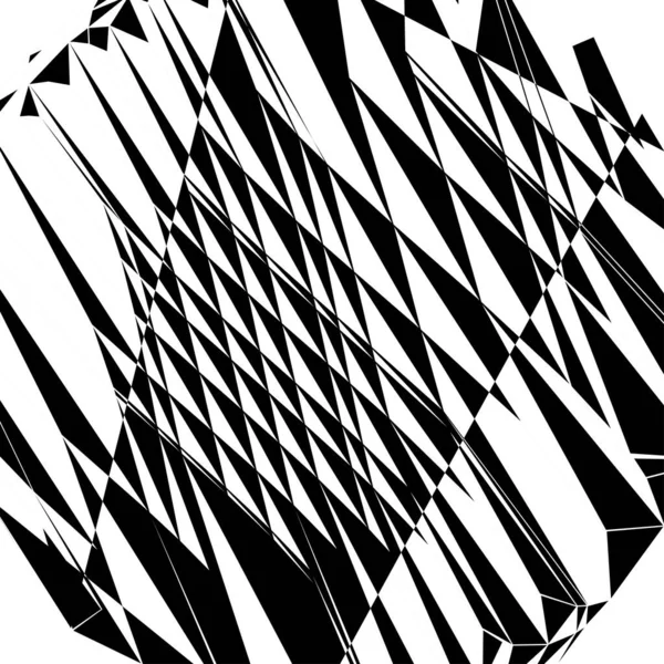 Slumpmässigt Geometriskt Abstrakt Konstelement Krossad Struktur — Stock vektor