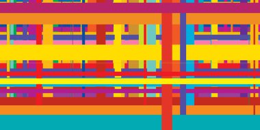 Soyut vektör arkaplanı, şablon, rastgele çizgi dokusu. Hatlar kesişiyor. Damgacı, kareli duvar kağıdı vektör çizimi, klip- sanat grafikleri.