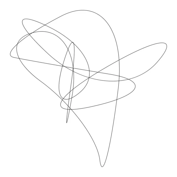 随意弯曲 随意抽象的形状 扭矩畸变 变形效应元件 — 图库矢量图片