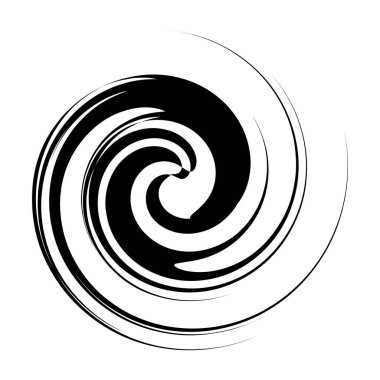 Kıvır, kıvır, kıvır, kıvır. Sarmal dairesel dönüş.