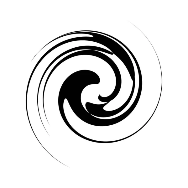 Curl Espiral Remolino Voluta Helix Giro Circular — Archivo Imágenes Vectoriales