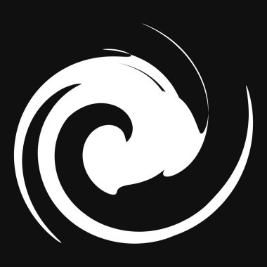 Kıvır, kıvır, kıvır, kıvır. Sarmal dairesel dönüş.