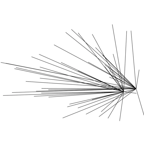 Estructura Aleatoria Del Elemento Líneas Geométricas Angulares Líneas Abstractas Irregulares — Archivo Imágenes Vectoriales