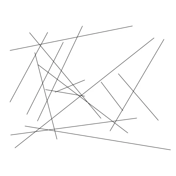 Estructura Aleatoria Del Elemento Líneas Geométricas Angulares Líneas Abstractas Irregulares — Vector de stock