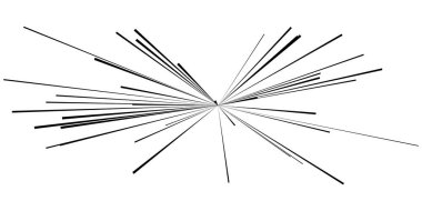 Dinamik, eksantrik dinamik çizgi roman patlaması, aksiyon çizgileri. Patlama, ışıltı, kıvılcım. Radyal, yayılan çizgiler hisse senedi vektör çizimleri, klip- sanat grafikleri.