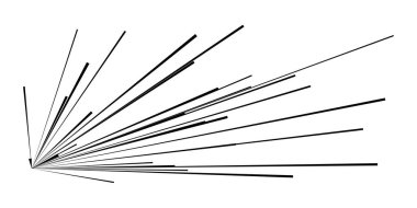 Dinamik, eksantrik dinamik çizgi roman patlaması, aksiyon çizgileri. Patlama, ışıltı, kıvılcım. Radyal, yayılan çizgiler hisse senedi vektör çizimleri, klip- sanat grafikleri.