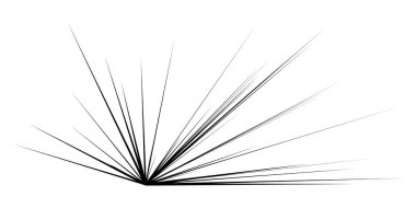 Dinamik, eksantrik dinamik çizgi roman patlaması, aksiyon çizgileri. Patlama, ışıltı, kıvılcım. Radyal, yayılan çizgiler hisse senedi vektör çizimleri, klip- sanat grafikleri.