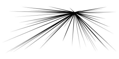 Dinamik, eksantrik dinamik çizgi roman patlaması, aksiyon çizgileri. Patlama, ışıltı, kıvılcım. Radyal, yayılan çizgiler hisse senedi vektör çizimleri, klip- sanat grafikleri.