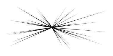 Dinamik, eksantrik dinamik çizgi roman patlaması, aksiyon çizgileri. Patlama, ışıltı, kıvılcım. Radyal, yayılan çizgiler hisse senedi vektör çizimleri, klip- sanat grafikleri.