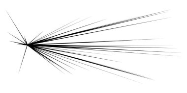 Dinamik, eksantrik dinamik çizgi roman patlaması, aksiyon çizgileri. Patlama, ışıltı, kıvılcım. Radyal, yayılan çizgiler hisse senedi vektör çizimleri, klip- sanat grafikleri.