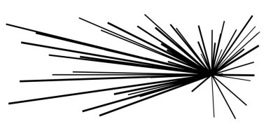 Dinamik, eksantrik dinamik çizgi roman patlaması, aksiyon çizgileri. Patlama, ışıltı, kıvılcım. Radyal, yayılan çizgiler hisse senedi vektör çizimleri, klip- sanat grafikleri.