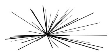 Dinamik, eksantrik dinamik çizgi roman patlaması, aksiyon çizgileri. Patlama, ışıltı, kıvılcım. Radyal, yayılan çizgiler hisse senedi vektör çizimleri, klip- sanat grafikleri.