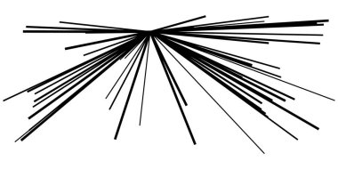 Dinamik, eksantrik dinamik çizgi roman patlaması, aksiyon çizgileri. Patlama, ışıltı, kıvılcım. Radyal, yayılan çizgiler hisse senedi vektör çizimleri, klip- sanat grafikleri.