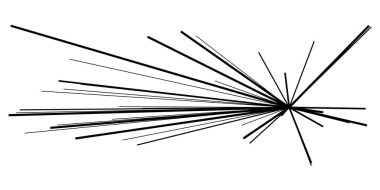 Dinamik, eksantrik dinamik çizgi roman patlaması, aksiyon çizgileri. Patlama, ışıltı, kıvılcım. Radyal, yayılan çizgiler hisse senedi vektör çizimleri, klip- sanat grafikleri.