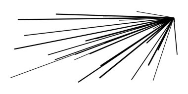 Dinamik, eksantrik dinamik çizgi roman patlaması, aksiyon çizgileri. Patlama, ışıltı, kıvılcım. Radyal, yayılan çizgiler hisse senedi vektör çizimleri, klip- sanat grafikleri.