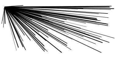 Dinamik, eksantrik dinamik çizgi roman patlaması, aksiyon çizgileri. Patlama, ışıltı, kıvılcım. Radyal, yayılan çizgiler hisse senedi vektör çizimleri, klip- sanat grafikleri.