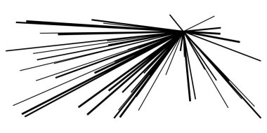 Dinamik, eksantrik dinamik çizgi roman patlaması, aksiyon çizgileri. Patlama, ışıltı, kıvılcım. Radyal, yayılan çizgiler hisse senedi vektör çizimleri, klip- sanat grafikleri.