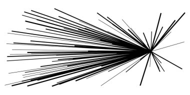 Dinamik, eksantrik dinamik çizgi roman patlaması, aksiyon çizgileri. Patlama, ışıltı, kıvılcım. Radyal, yayılan çizgiler hisse senedi vektör çizimleri, klip- sanat grafikleri.