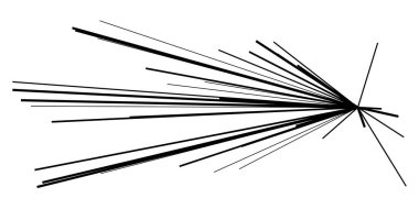 Dinamik, eksantrik dinamik çizgi roman patlaması, aksiyon çizgileri. Patlama, ışıltı, kıvılcım. Radyal, yayılan çizgiler hisse senedi vektör çizimleri, klip- sanat grafikleri.