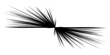 Dinamik, eksantrik dinamik çizgi roman patlaması, aksiyon çizgileri. Patlama, ışıltı, kıvılcım. Radyal, yayılan çizgiler hisse senedi vektör çizimleri, klip- sanat grafikleri.