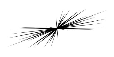 Dinamik, eksantrik dinamik çizgi roman patlaması, aksiyon çizgileri. Patlama, ışıltı, kıvılcım. Radyal, yayılan çizgiler hisse senedi vektör çizimleri, klip- sanat grafikleri.