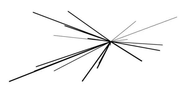 Dynamische Excentrieke Dynamische Komische Uitbarsting Actielijnen Explosie Vonk Vonk Radiaal — Stockvector