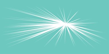 Dinamik, eksantrik dinamik çizgi roman patlaması, aksiyon çizgileri. Patlama, ışıltı, kıvılcım. Radyal, yayılan çizgiler hisse senedi vektör çizimleri, klip- sanat grafikleri.