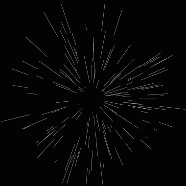 Radyal, yayılan dinamik ışınlar, ışınlama hatları. Yıldız patlaması, güneş patlaması elementi. Parlatıcı, ışıltı efekti. Parıltı, parıltı, parıltı, parıltı tasarımı