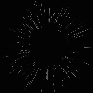 Radyal, yayılan dinamik ışınlar, ışınlama hatları. Yıldız patlaması, güneş patlaması elementi. Parlatıcı, ışıltı efekti. Parıltı, parıltı, parıltı, parıltı tasarımı