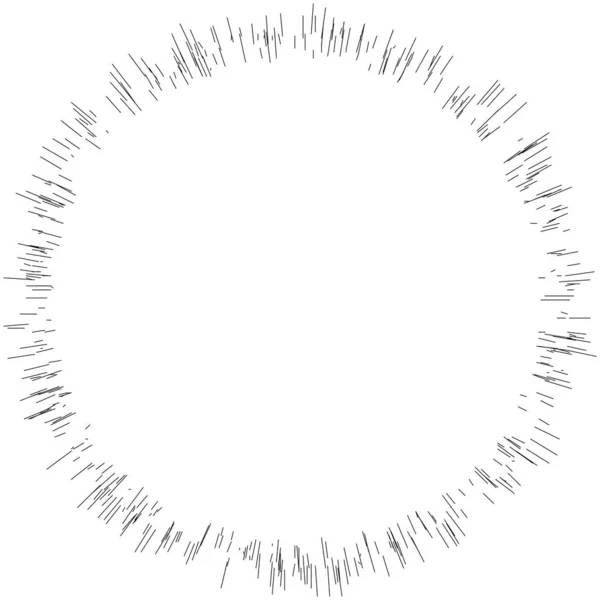 Rayos Dinámicos Radiales Radiantes Líneas Rayos Explosión Estelar Elemento Explosión — Vector de stock