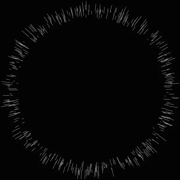 Radiaal Straalt Dynamische Stralen Uit Straalt Lijnen Sterrensprong Zonnestraal Element — Stockvector