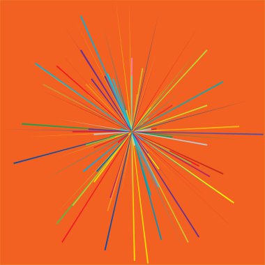 Radyal, yayılan dinamik ışınlar, ışınlama hatları. Yıldız patlaması, güneş patlaması elementi. Parlatıcı, ışıltı efekti. Parıltı, parıltı, parıltı, parıltı tasarımı