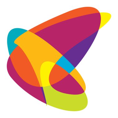 Rastgele kıvrımlı, kıvrımlı, serbest ve soyut şekiller. Kıvır, kıvır, kıvır, deformasyon efekti öğesi