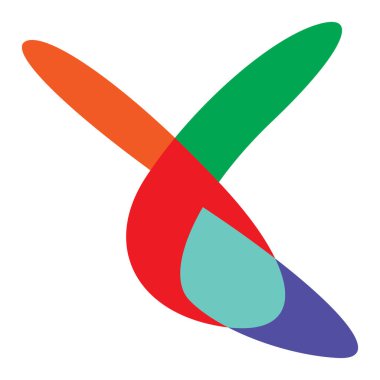 Rastgele kıvrımlı, kıvrımlı, serbest ve soyut şekiller. Kıvır, kıvır, kıvır, deformasyon efekti öğesi