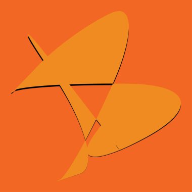 Rastgele kıvrımlı, kıvrımlı, serbest ve soyut şekiller. Kıvır, kıvır, kıvır, deformasyon efekti öğesi