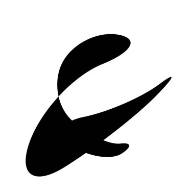 Rastgele kıvrımlı, kıvrımlı, serbest ve soyut şekiller. Kıvır, kıvır, kıvır, deformasyon efekti öğesi