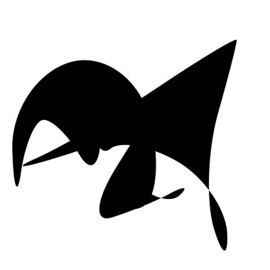 Rastgele kıvrımlı, kıvrımlı, serbest ve soyut şekiller. Kıvır, kıvır, kıvır, deformasyon efekti öğesi