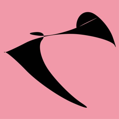 Rastgele kıvrımlı, kıvrımlı, serbest ve soyut şekiller. Kıvır, kıvır, kıvır, deformasyon efekti öğesi