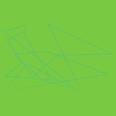 Sivri uçlu, yırtık, kırık, kıymık şeklinde, tasarım elementi. Rastgele geometrik, açısal soyut sanat