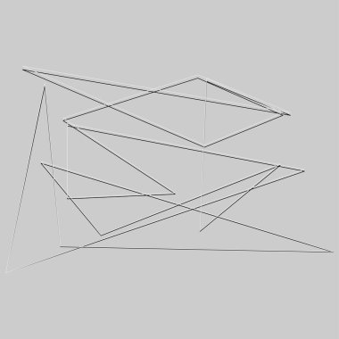 Sivri uçlu, yırtık, kırık, kıymık şeklinde, tasarım elementi. Rastgele geometrik, açısal soyut sanat