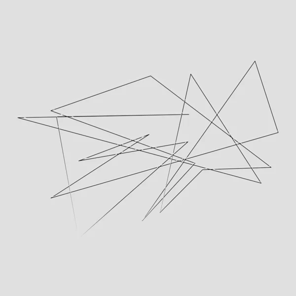 分裂的形状 设计元素 随机几何角度抽象艺术 — 图库矢量图片