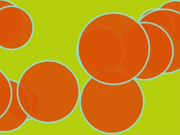 Zufällige Kreise Ovale Ellipsen Bunt Mehrfarbige Abstrakte Hintergrund Muster Textur — Stockvektor