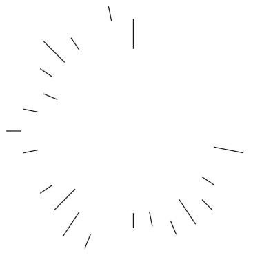 Radikal, yayılan çizgiler. Parılda, parılda, parılda ve ışılda. Yıldız patlaması, güneş patlaması, emisyon tasarımı element vektör çizimi, klip- sanat grafikleri.