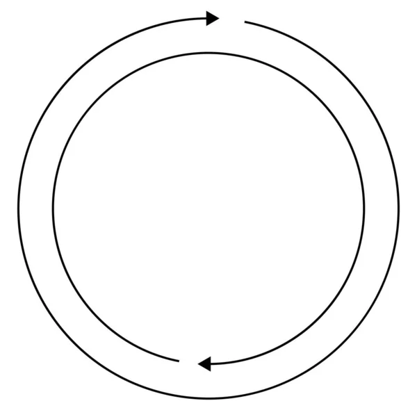 Πολύχρωμοι Κυκλικοί Ομόκεντροι Κύκλοι Βέλη Ακτινωτές Ακτινωτές Γραμμές Βέλους Στροβιλισμός — Διανυσματικό Αρχείο