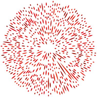 Radikal, yayılan çizgiler. Radyasyon, patlama, parıltı, parıltı ve parıltı efekti. Soyut patlama, aurora, aura etkisi stok vektör çizimi, klip- sanat grafikleri.