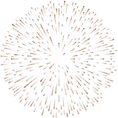 Radikal, yayılan çizgiler. Radyasyon, patlama, parıltı, parıltı ve parıltı efekti. Soyut patlama, aurora, aura etkisi stok vektör çizimi, klip- sanat grafikleri.