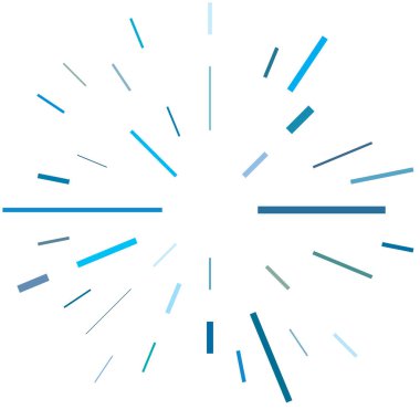 Radikal, yayılan çizgiler. Radyasyon, patlama, parıltı, parıltı ve parıltı efekti. Soyut patlama, aurora, aura etkisi stok vektör çizimi, klip- sanat grafikleri.