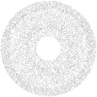 Radikal, yayılan çizgiler. Radyasyon, patlama, parıltı, parıltı ve parıltı efekti. Soyut patlama, aurora, aura etkisi stok vektör çizimi, klip- sanat grafikleri.