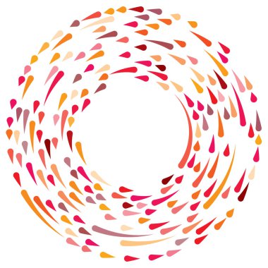 Renkli dairesel, eşmerkezli çemberler. Radyal, yayılan halkalar. Soyut geometrik çember şekli, tasarım elemanı. Girdaplar, girdaplar, girdaplar, girdaplar, girdaplar, girdaplar ve girdaplar.