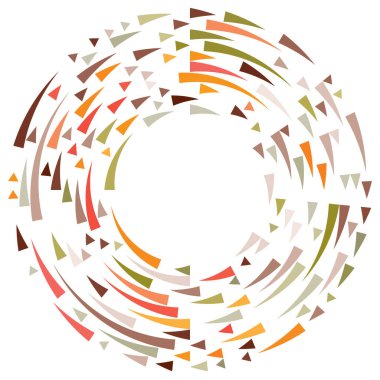 Renkli dairesel, eşmerkezli çemberler. Radyal, yayılan halkalar. Soyut geometrik çember şekli, tasarım elemanı. Girdaplar, girdaplar, girdaplar, girdaplar, girdaplar, girdaplar ve girdaplar.